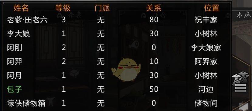 《侠客行》全NPC高级装备获取攻略（NPC装备获取、装备升级、游戏攻略）