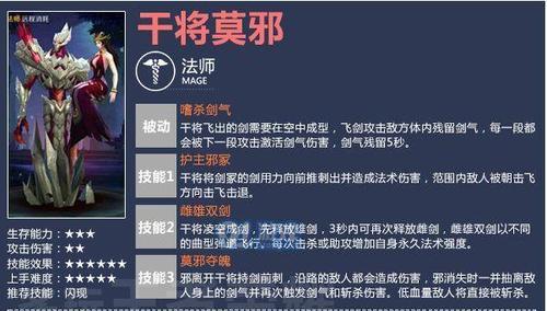 《无悔华夏》中王翦技能强度分析（探究技能效果、优劣对比及适用场景）