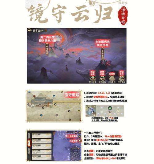 打造最强阵容！以阴阳师镜守云归必备的阵容搭配方法！（打造属于自己的最强组合，击败所有敌人！）