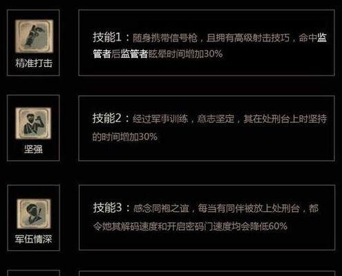 《第五人格空军技能详解》（全面解析空军攻略，让你飞行在游戏中！）