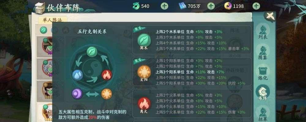 轩辕剑剑之源前期推图阵容搭配攻略（掌握阵容搭配）