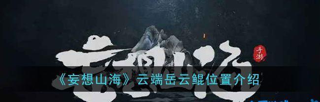 山海异士接引人位置介绍（在哪里找到NPC）