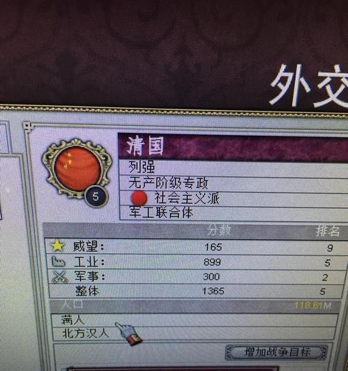 维多利亚2（探索游戏中多元政治体系的全新玩法）