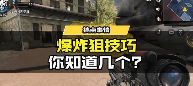 使命召唤手游狙击枪使用攻略（掌握关键技巧）