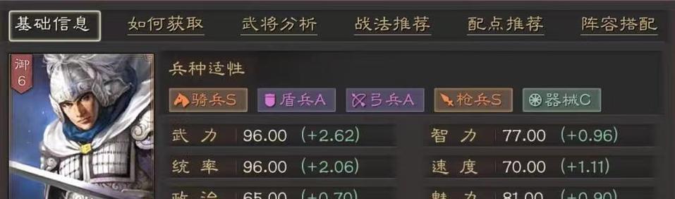 三国志战略版张姬图鉴一览（掌握张姬的特点与技能）