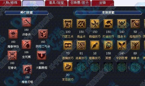 如何查看梦幻西游人物的灵力属性？
