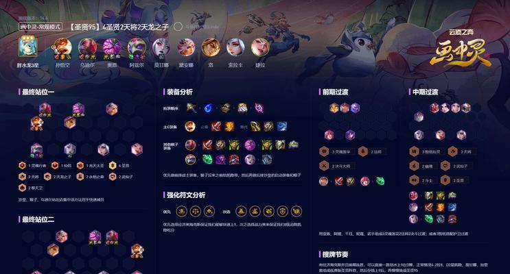 云顶之弈贵族流的技能解析是什么？如何运营阵容？