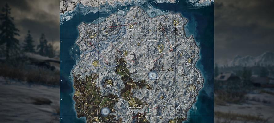 如何在绝地求生中打开雪地地图？雪地地图的特色是什么？