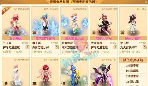 梦幻西游服战选手面板数据如何查看？
