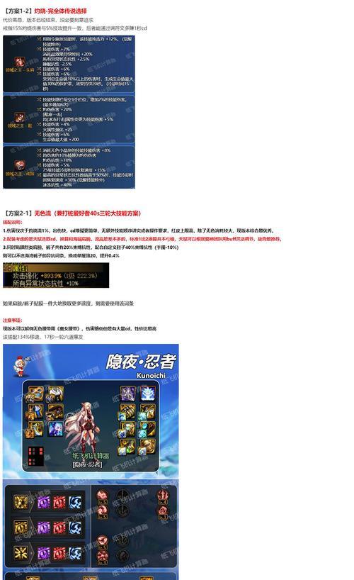 地下城忍者推荐使用什么属性？各属性有何优势？