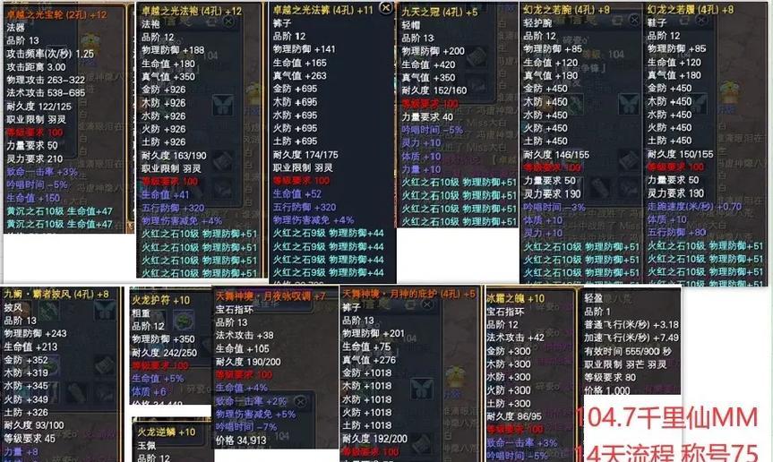 完美世界武侠推荐装备搭配？如何选择？