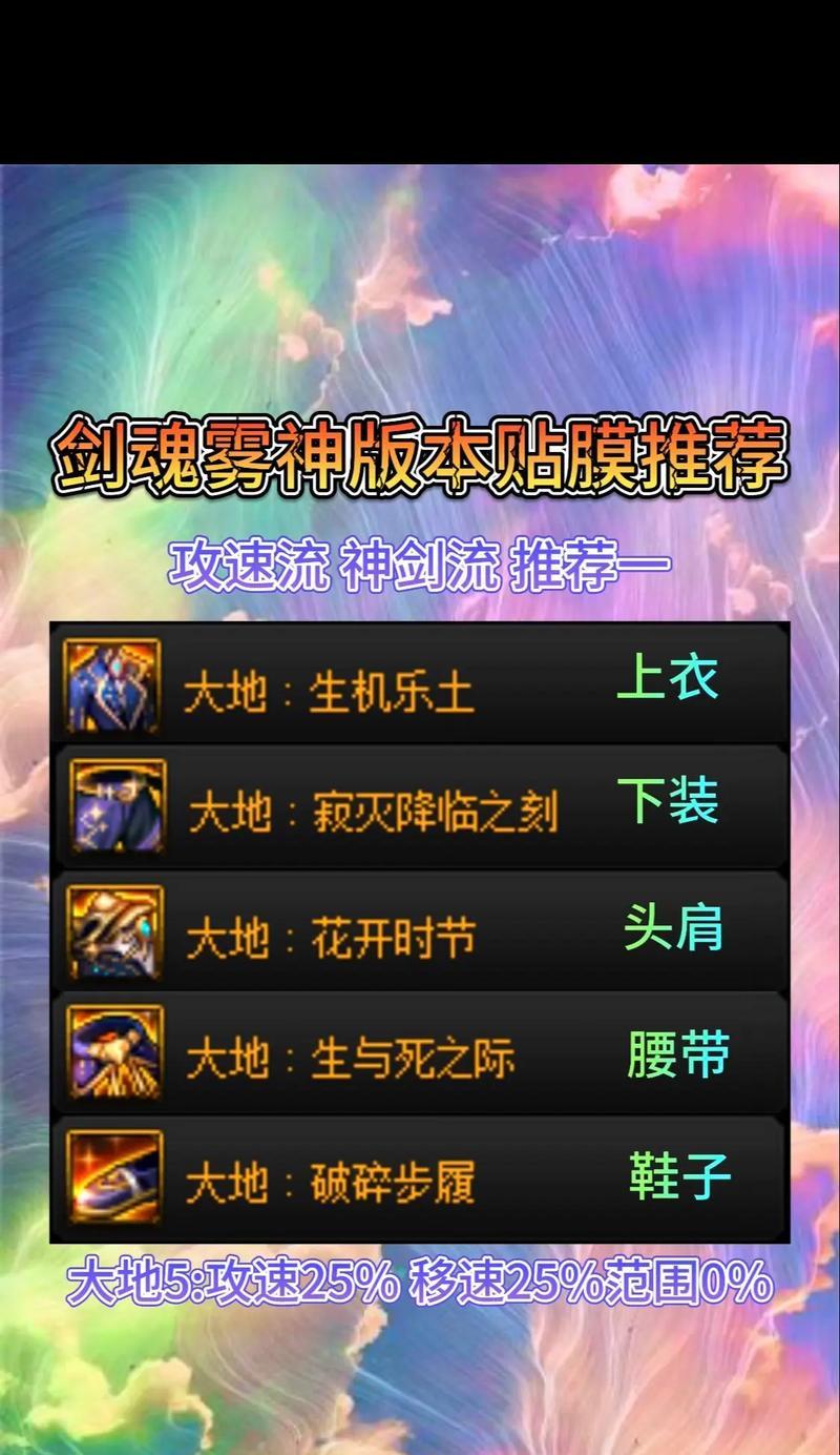 剑魂雾神版本属性强化选择方法是什么？
