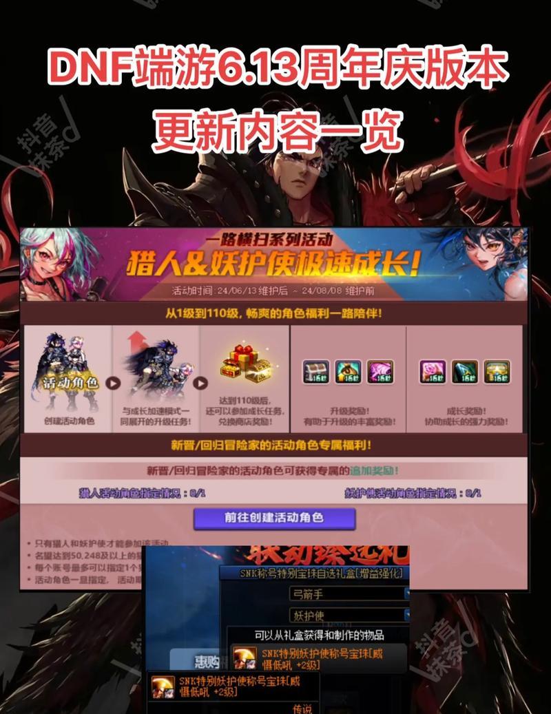 DNF周年庆活动什么时候结束？有哪些特别奖励？