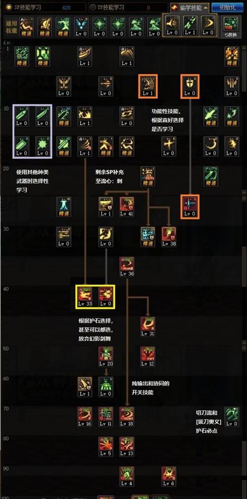 改版后剑魂天赋应该如何加点？