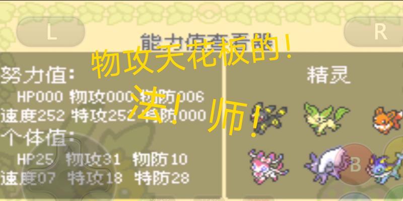 口袋妖怪中如何扮演法师角色？法师角色的玩法是什么？