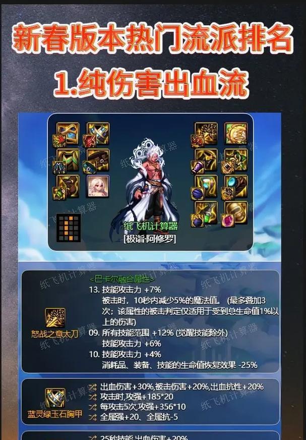 地下城与勇士特性流派选择指南是什么？