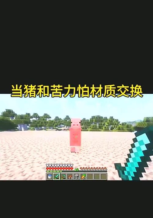我的世界中猪的驯化方法是什么？需要哪些步骤？