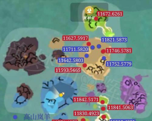 《探索魔法薄荷、紫苏、茄子与黄瓜的分布位置一览》（在奇幻游戏中一起寻找魔法植物的秘密）