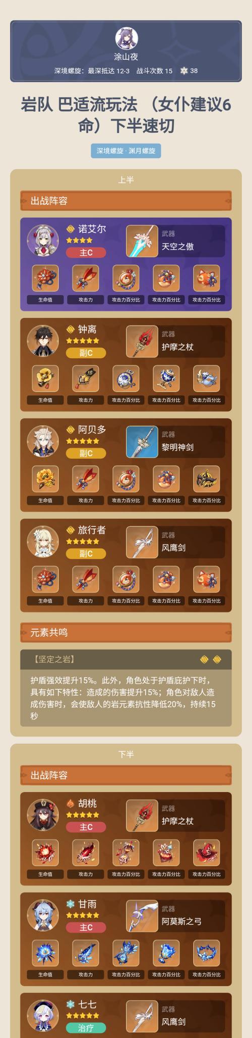 原神钟离速切流玩法攻略（钟离速切流怎么玩）