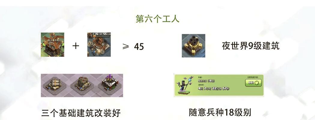 部落冲突旧版工人升级方式有哪些？