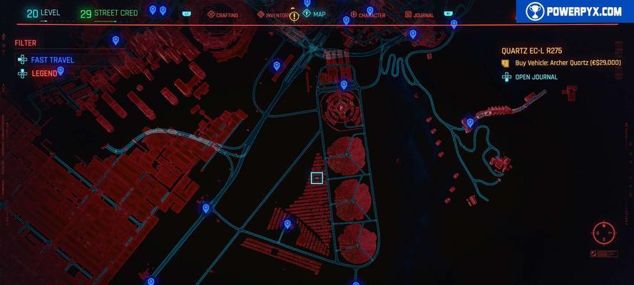 赛博朋克2077（揭秘赛博都市中七个出租车的隐藏位置）