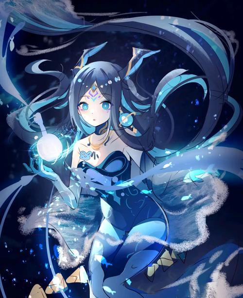 《探寻原神水夜叉的奇幻世界》（水夜叉同人立绘高清）
