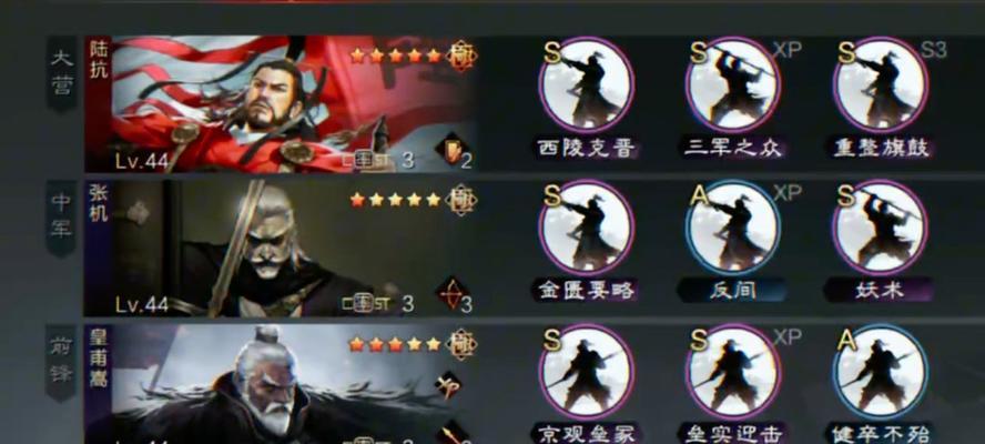 以率土之滨开局阵容开局用什么队伍（探究最佳开局阵容选择策略）