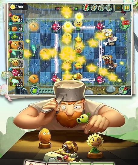 《植物大战僵尸2》游戏天空之城第17天通关攻略（僵尸大军来袭）