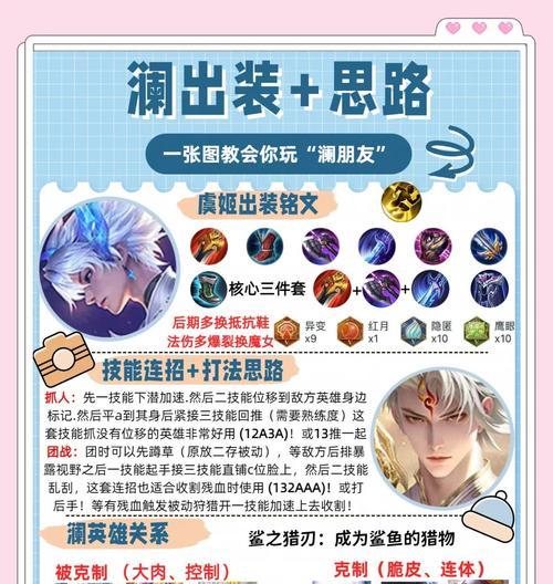 澜最强打野出装教学（王者荣耀必备攻略）